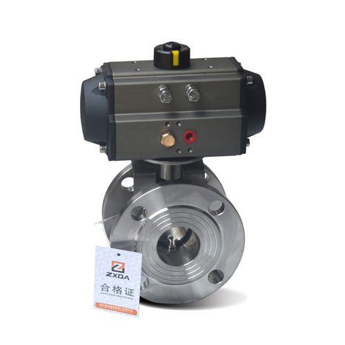 衛(wèi)生級法蘭氣動(dòng)蝶閥