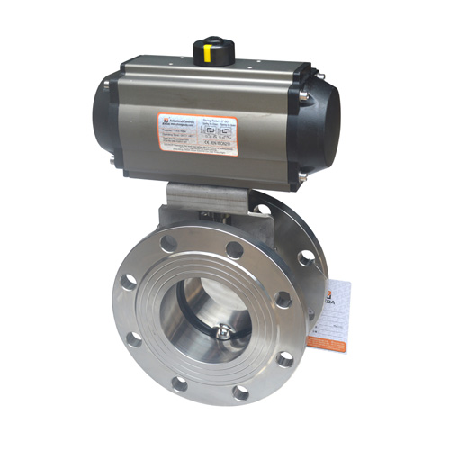 衛(wèi)生級法蘭氣動(dòng)蝶閥