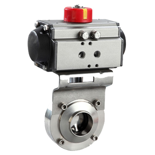 衛(wèi)生級氣動(dòng)蝶閥(快裝蝶閥)