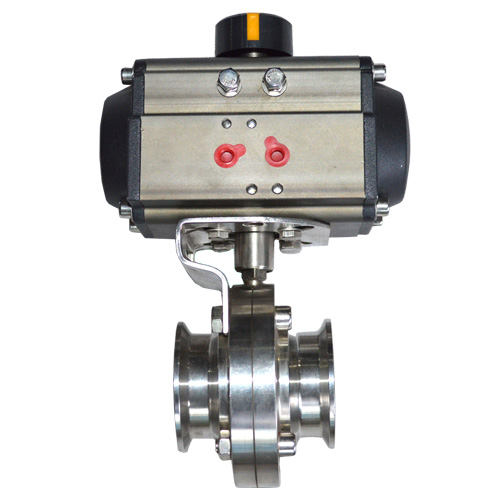 衛(wèi)生級氣動(dòng)快裝蝶閥