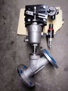 全不銹鋼法蘭角座閥