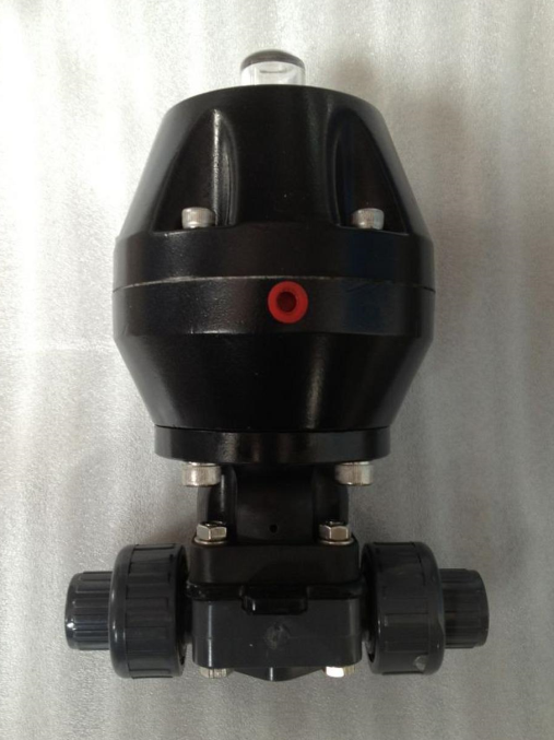 UPVC氣動雙由令隔膜閥