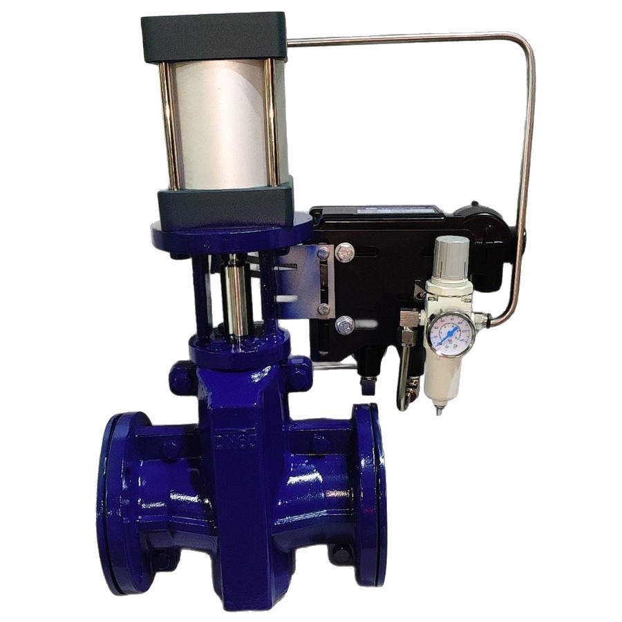 鋁合金氣動膠管閥，氣動管夾閥